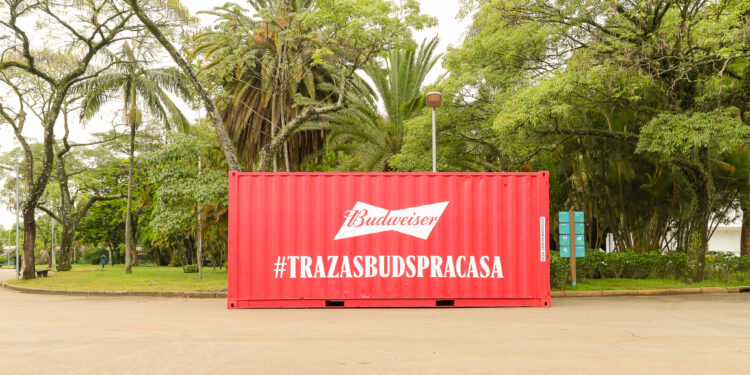 O segundo contêiner foi entregue nesta terça, no Parque do Ibirapuera. Foto: Leandro Arruda/ FCA