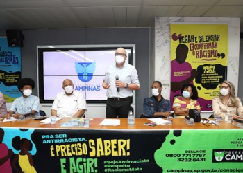 Decretos assinados pelo prefeito Dário Saadi consolidam política pública contra o racismo - Foto: Fernanda Sunega/Divulgação PMC