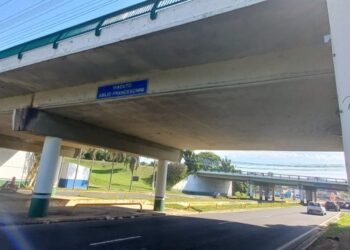 Viadutos de Valinhos voltam a ser alvos de vandalismo e furto