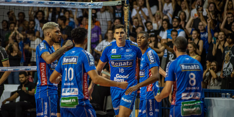 Vôlei Renata recebe Araguari no Taquaral nesta sexta pela Superliga