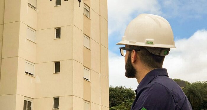 Drones são usados em serviços de inspeção predial