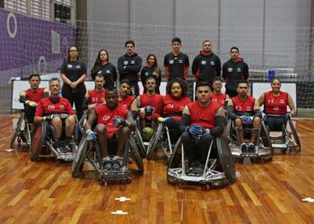 Equipe Adeacamp de rugby em cadeira de rodas - Foto: Franco de Holanda/Divulgação
