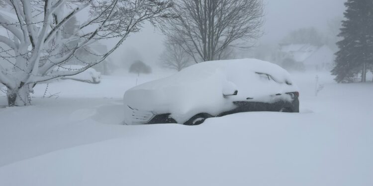 A cidade de Buffalo está entre as mais castigadas pela nevasca nos Estados Unidos. Foto: Reprodução