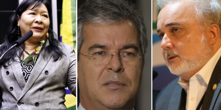 Joênia, Viana e Prates: novas caras do governo Lula em postos estratégicos Fotos: Divulgação