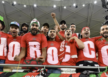 Torcida marroquina vive uma Copa dos sonhos Foto: Divulgação/Fifa