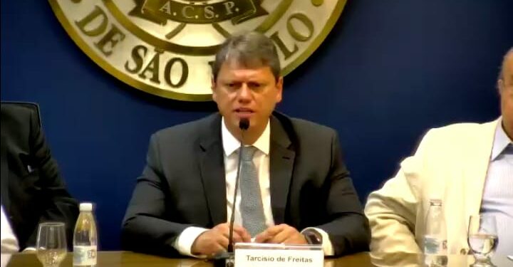 O governador Tarcísio de Freitas participa de eventos em Campinas. Foto: Dviulgação