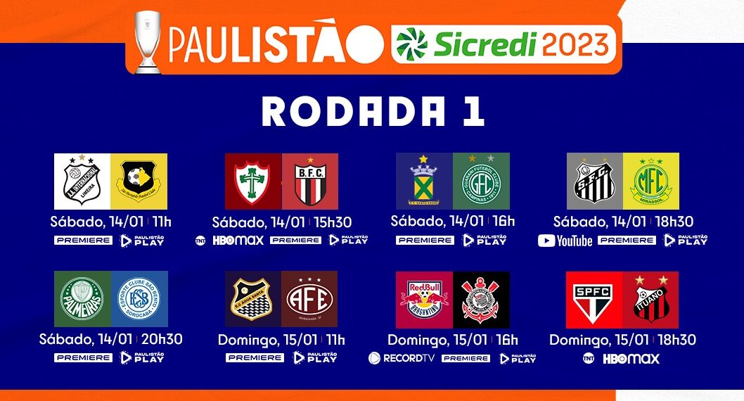 FPF divulga tabela completa do Campeonato Paulista 2024; confira