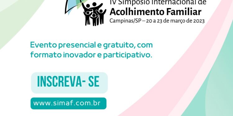 Simpósio de acolhimento familiar em Campinas tem inscrições abertas