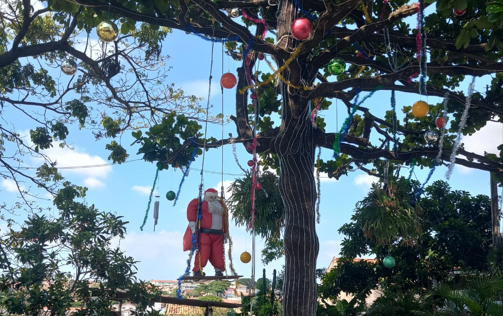 Em rua do Jardim São Fernando, o encontro com a magia do Natal – por Kátia Camargo