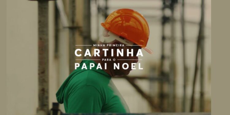 Projeto educacional inspirou campanha de Natal da companhia. Foto: Divulgação