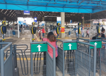 Usuários do transporte público no Terminal Central: mudanças em razão dos jogos da Copa - Foto: Divulgação PMC