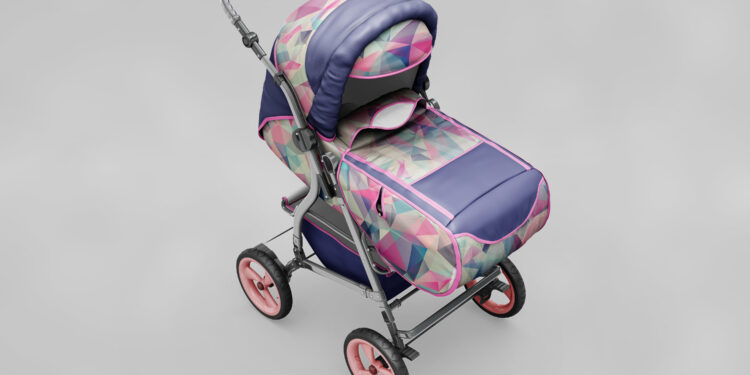 Como funciona a lavagem de carrinho de bebê?