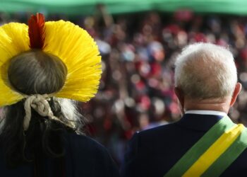 Confira o discurso do presidente Lula no Parlatório do Planalto