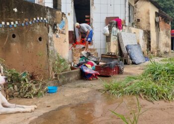 Moradores perderam bens e suas casas sofreram avarias durante as chuvas fortes que caíram em Campinas no mês de janeiro: Bolsa Família reforça orçamento Foto: Leandro Ferreira/Hora Campinas