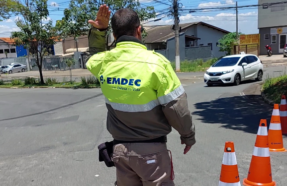 Emdec programou desvio e vai monitorar trânsito - Foto: Divulgação PMC