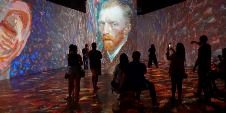 Espetáculo de projeções imersivas  Van Gogh & Impressionistas: a partir de 4 de fevereiro em Campinas - Foto: Divulgação