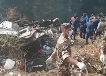 Acidente com avião no Nepal deixou ao menos 68 mortos -Foto: Reprodução redes sociais