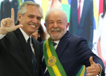 Alberto Fernández confirmou a ida de Lula a Buenos Aires no próximos dias 23 e 24 de janeiro - Foto: Tânia Rêgo/Agência Brasil