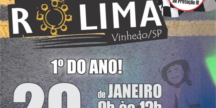 Primeiro Passeio de Rolimã de Vinhedo será neste domingo (29)
