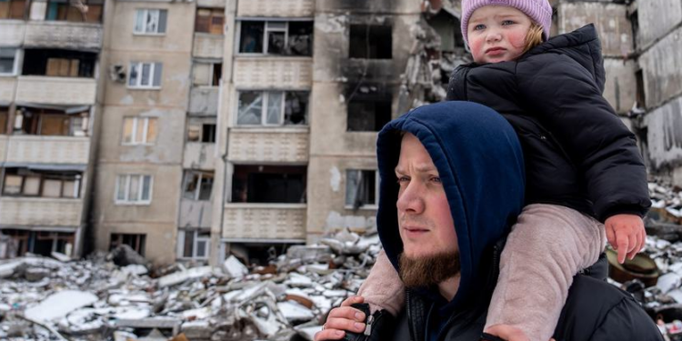 Guerra na Ucrânia mudou a vida de crianças e suas famílias - Foto: Unicef/Aleksey Filippov/Via ONU News