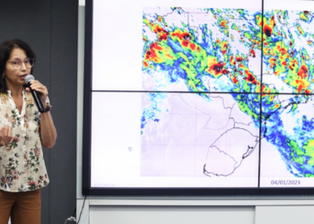 A meteorologista do Cepagri, Ana Maria Avila: Foto: Adriano Rosa/Divulgação PMC
