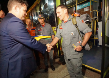 Ao todo, 26 militares de São Paulo ajudarão nas buscas em missão humanitária brasileira no país - Foto: Governo SP/Divulgação