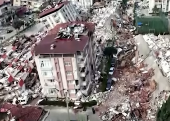 Na Turquia, mais de 42 mil pessoas morreram vítimas dos terremotos. Foto: Reprodução Redes Sociais