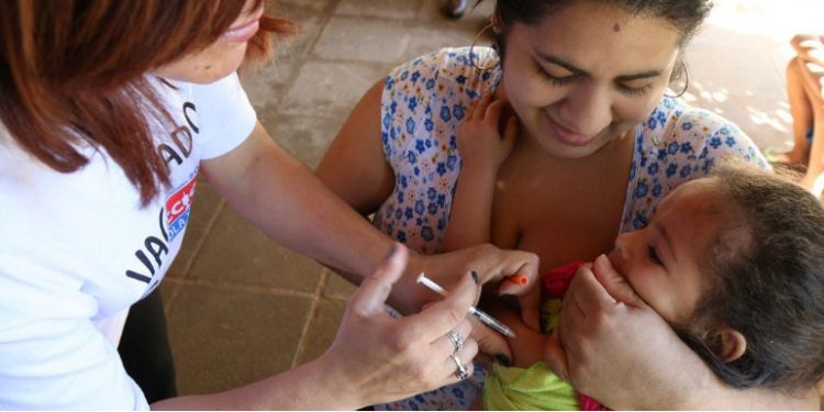 Entre 2000 e 2018, a vacina contra o sarampo evitou cerca de 23,2 milhões de mortes em todo o mundo - Foto: OMS/Opas