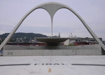 Sambódromo da Marquês de Sapucaí : expectativa de recorde de público. Foto: Tomaz Silva/Agência Brasil
