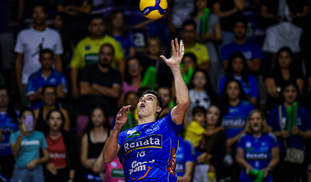 Vôlei Renata é superado pelo Suzano mas segue no G4 da Superliga Masculina