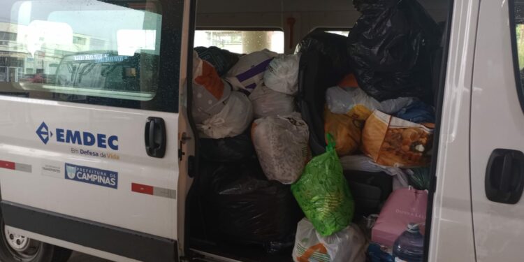 Campanha SOS Chuvas supera 22 toneladas em doações; ação se estende até o dia 8