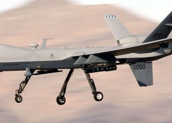 O drone  MQ-9 Reaper é usado para vigilância e em apoio a operações. Foto: Reprodução
