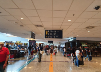 Embarcaram ou desembarcaram pelo terminal nos dois primeiros meses do ano 2.130.319 pessoas - Foto: Divulgação/Viracopos