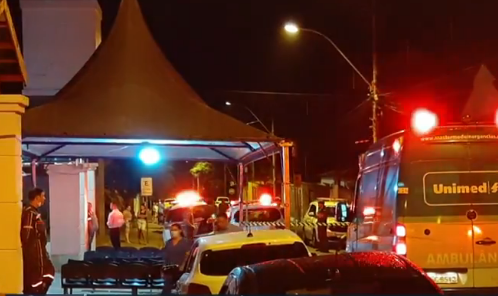 Américo Brasiliense: homem fere 7 pessoas em hospital e é morto pela PM