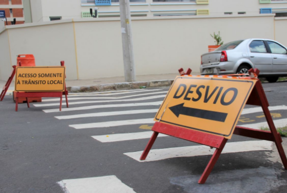 Trechos de vias do Cambuí terão bloqueio neste final de semana