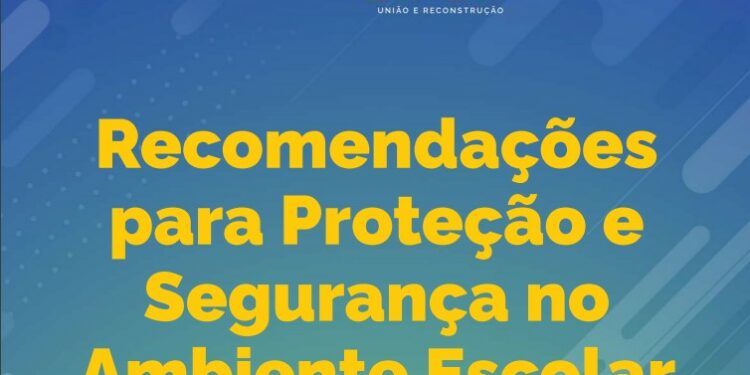 Cartilha online traz orientações preventivas contra violência escolar