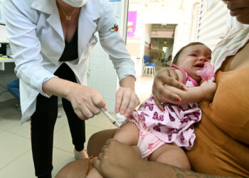A cobertura contra a meningite em Campinas em 2022 foi de 92,1%, mas a meta é de 95%. Foto: Carlos Bassan/PMC