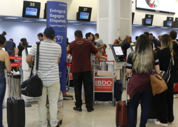Total de passageiros cresceu 13,5% em relação ao ano anterior - Foto: Fernando Frazão/Agência Brasil