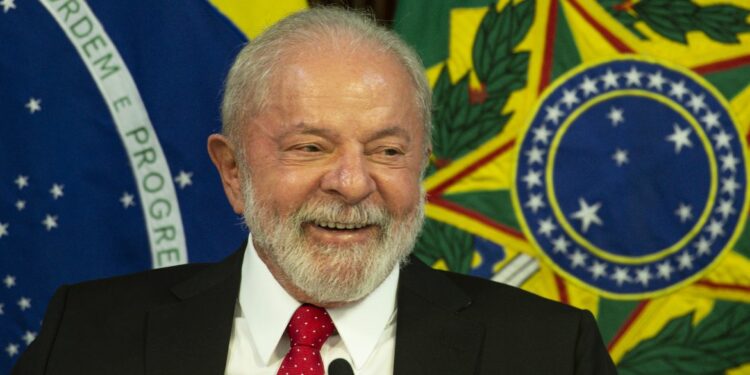 O presidente Luiz Inácio Lula da Silva e o único brasileiro na lista da revista. Foto: Marcelo Camargo/Agência Brasil