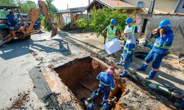 Cambuí terá corte no fornecimento de água na terça (11) para obras na rede