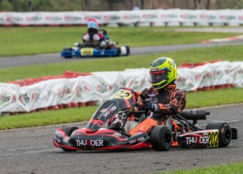 Fred no Brasileiro de kart de 2021: aos 21 anos, piloto busca o tetracampeonato da categoria F4 Graduado, na Copa F-Racer - Foto: Divulgação