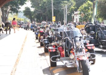O passeio de moto da 53° Festa da Uva e 9ª Expo foi uma parceria entre a Prefeitura Municipal de Louveira e o moto clube Furões do Vento - Foto: Divulgação