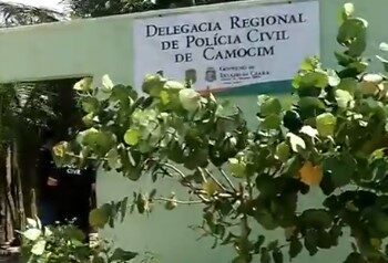 Chacina ocorreu dentro da Delegacia Regional de Camocim na madrugada deste domingo (14) Foto: Reprodução