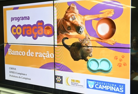 Campinas começa a operar Banco de Ração nesta terça-feira