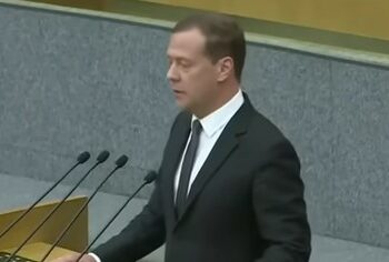 Dmitry Medvedev: "existem algumas regras irreversíveis de guerra" Foto: Reprodução