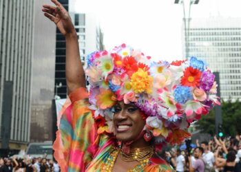 A Parada do Orgulho LGBT. Foto: Rovena Rosa/Agência Brasil