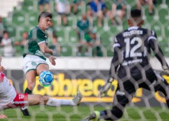 O ataque do Guarani não passava em branco em três partidas consecutivas desde agosto de 2019. Fotos: Thomaz Marostegan/Guarani FC