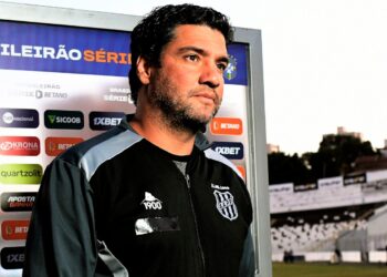 Felipe Moreira comandou a Ponte Preta em 18 rodadas da Série B do Brasileiro. Foto: Marcos Ribolli/Ponte Press