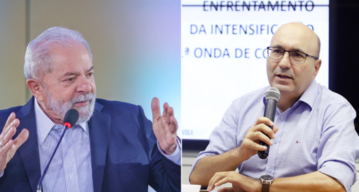 Lula e Dário: mal-estar entre as duas lideranças Fotos: Divulgação