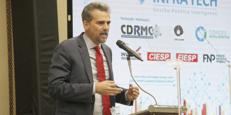 Gustavo Reis, presidente do Conselho de Desenvolvimento da RMC e prefeito de Jaguariúna. Foto: Ivair Oliveira/Divulgação
